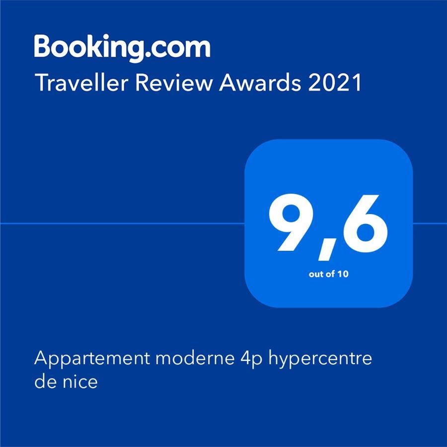 Appartement Moderne 4P Hypercentre De Nice Exterior photo